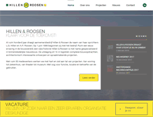Tablet Screenshot of hillen-roosen.nl